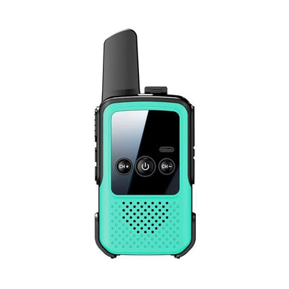 Mini Wireless Long Range Parent Child Walkie Talkie, 2pcs Black, 2pcs Orange, 2pcs Green, Single Black, Single Orange, Single Green