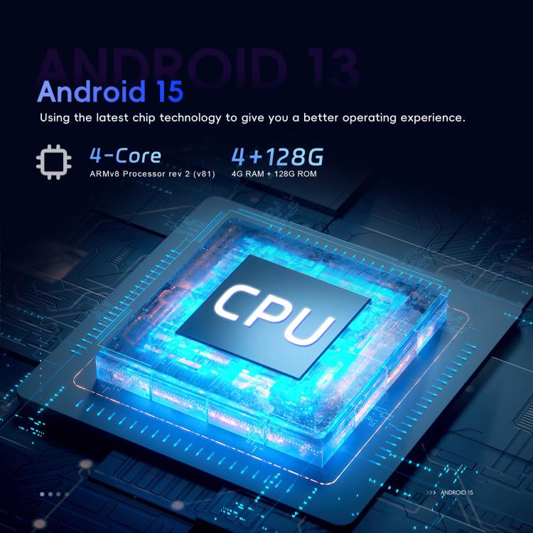 For Honda Civic Android 15 Car Navigation Bluetooth Player, 4-Core 2GB + 64GB, 4-Core 4GB + 64GB, 4-Core 4GB + 128GB, 8-Core 4GB + 64GB, 8-Core 6GB + 128GB