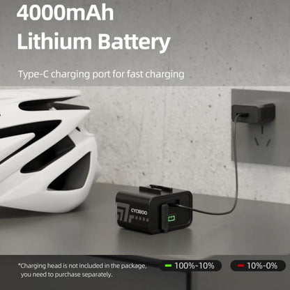 Hanging Bike Light 1800 High-Lumen Under-Saddle Front Light Road/Mountain Bike Anti-Glare Night Riding Light, CYC1800