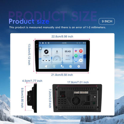 For Honda Civic 2001-2005 Android Car Central Control Screen Navigation Bluetooth Player, 4-Core 2GB + 64GB, 4-Core 4GB + 64GB, 4-Core 4GB + 128GB, 8-Core 4GB + 64GB, 8-Core 6GB + 128GB