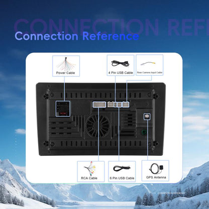 For Honda Civic 2001-2005 Android Car Central Control Screen Navigation Bluetooth Player, 4-Core 2GB + 64GB, 4-Core 4GB + 64GB, 4-Core 4GB + 128GB, 8-Core 4GB + 64GB, 8-Core 6GB + 128GB