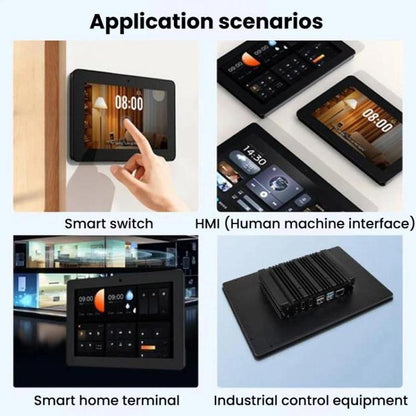 Waveshare ESP32-P4-WIFI6 HMI All-In-One Touch Display Development Board 10-Point Touch, 7 inch, 8 inch, 10.1 inch