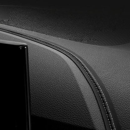 Car Door Center Console Gaps Leather Interior Trim Strips, 1M, 3M, 6M