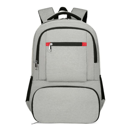 Vanaheimr Insulated 2-in-1 Backpack with Cooler Compartment & USB Port 15.6-inch Laptop Picnic Bag with Headphone Hole