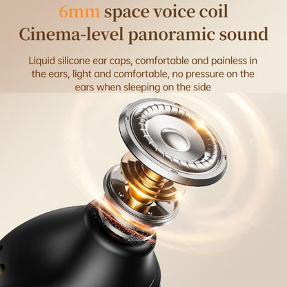 JM28 Mini Bluetooth Earphones With Color Screen Translation & Noise Reduction In-Ear Headphones, JM28