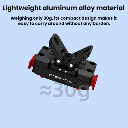 For Insta360 Ace Pro 2 / X5 Flymile Magnetic Extendable Rotating Quick-Release Base