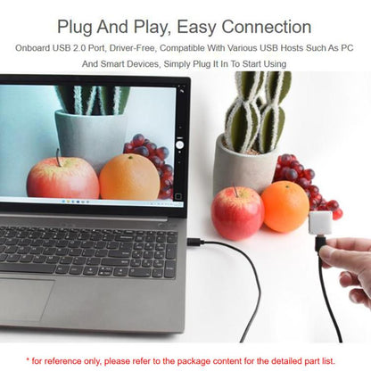 OV2735 2MP USB Camera Supports USB2.0 Type-C Port And SH1.0 4PIN Header, 33122
