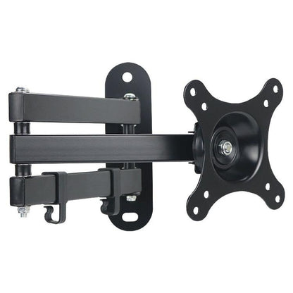 Telescopic Rotating Monitor Mount Wall Bracket for 10-24 Inch TV LCD Screens, 116B