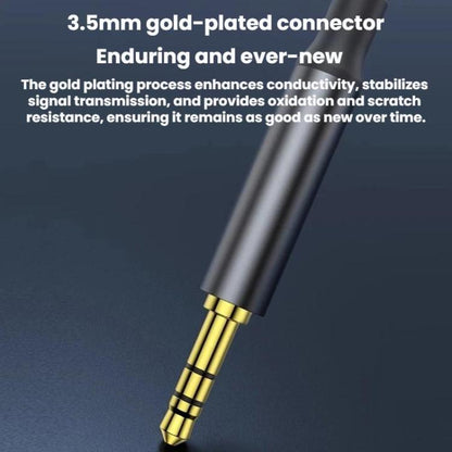 3 In 1 3.5mm Audio Cable Speaker Adapter, 1.3m, 2m