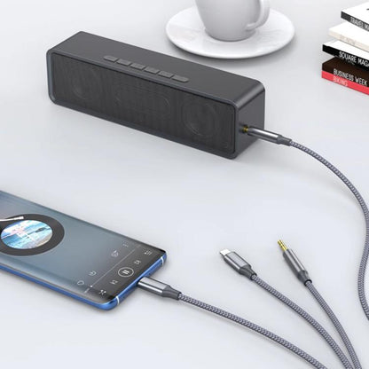 3 In 1 3.5mm Audio Cable Speaker Adapter, 1.3m, 2m