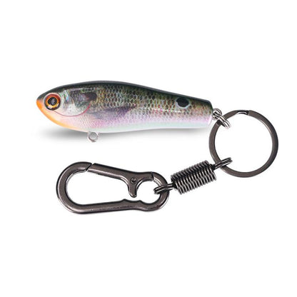 Fish-shaped Key Chain Keyring Alloy Lure Style Keyring, No. 1, No. 2, No. 3, No. 4, No. 5, No. 6