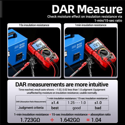 ANENG 1000V Insulation Resistance Tester Digital Megohmmeter, MH17