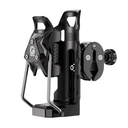 Adaptive Anti-Slip Water Bottle Holder For Motorcycles & Bicycles 360-Degree Rotating Anti-Theft Cup Holder, Kewig SHJ-6