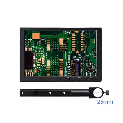 Industrial Grade IPS Microscope Monitor, US Plug, 8 Inch with 25mm Mounting Bar, 8 Inch with 32mm Mounting Bar, 10 Inch with 25mm Mounting Bar, 10 Inch with 32mm Mounting Bar, 11.6 Inch with 25mm Mounting Bar, 11.6 Inch with 32mm Mounting Bar