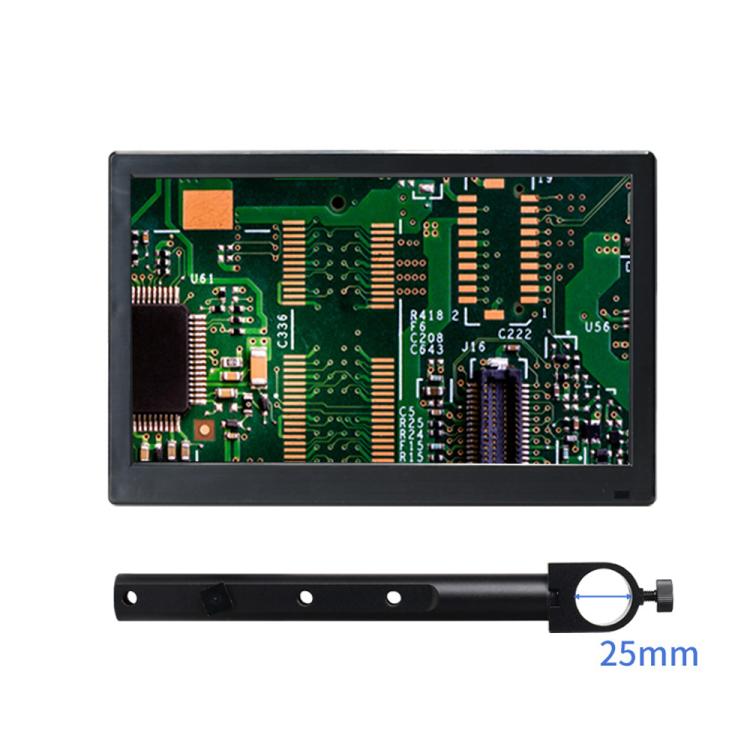 Industrial Grade IPS Microscope Monitor, US Plug, 8 Inch with 25mm Mounting Bar, 8 Inch with 32mm Mounting Bar, 10 Inch with 25mm Mounting Bar, 10 Inch with 32mm Mounting Bar, 11.6 Inch with 25mm Mounting Bar, 11.6 Inch with 32mm Mounting Bar