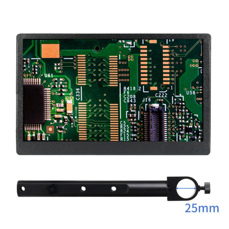Industrial Grade IPS Microscope Monitor, US Plug, 8 Inch with 25mm Mounting Bar, 8 Inch with 32mm Mounting Bar, 10 Inch with 25mm Mounting Bar, 10 Inch with 32mm Mounting Bar, 11.6 Inch with 25mm Mounting Bar, 11.6 Inch with 32mm Mounting Bar