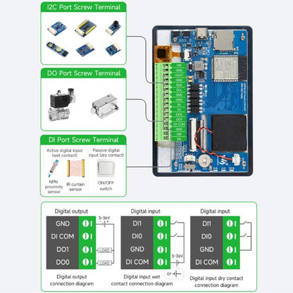 WAVESHARE ESP32-S3 4.3-Inch LCD Smart Voice Touchscreen Development Board, 4.3-Inch Without Case, 4.3-Inch With Case