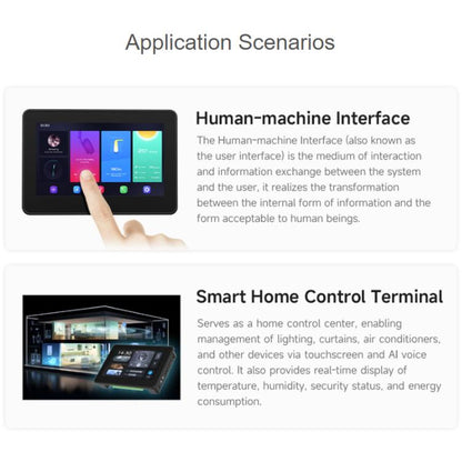 WAVESHARE ESP32-S3 4.3-Inch LCD Smart Voice Touchscreen Development Board, 4.3-Inch Without Case, 4.3-Inch With Case