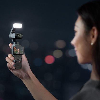 Original Osmo Pocket 4 Fill Light Adjustable 3 Color Temperatures & Brightness Video Light