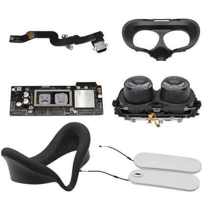 For Meta Quest 3S Repair Parts, Tail Plug Headphone Jack Flex Cable, Right Speaker, Left Speaker, Main Board 128GB