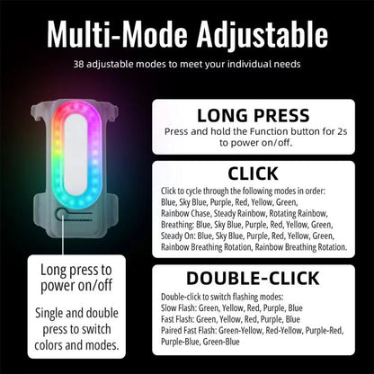 For DJI Neo 2 Drone RCSTQ Rechargeable Colorful Searchlight Raised Landing Skid, Searchlight