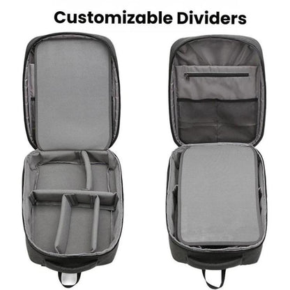 For DJI Avata 360 Motion Fly More Combo Hard Shell Backpack Customizable Large Compartments with Trolley Sleeve, Motion Fly More Combo