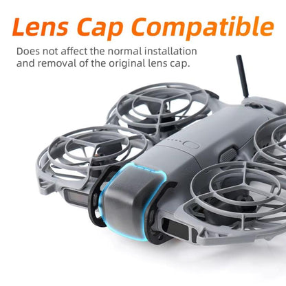 For DJI Neo 2 RCSTQ Carbon Fiber Bumper Guard Anti-Collision Gimbal & Lens Protector, Carbon Fiber Bumper