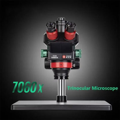 With Base Model 0.5X Microscope Smartphone Motherboard Chip Repair Tool, YCS 7060X