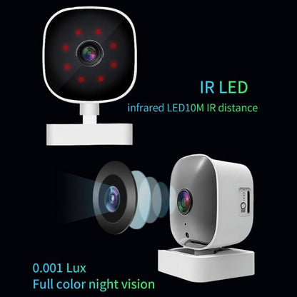 K7 HD Night Vision Smartphone Remote Wireless WiFi Surveillance Camera, Standard 3MP Without Memory, Standard 3MP With 16G Memory, Standard 3MP With 32G Memory, Standard 3MP With 64G Memory, Standard 3MP With 128G Memory