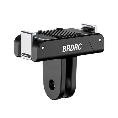 BRDRC For DJI Magnetic Quick-Release Base Two-Claw Stand Extension Accessory, For Osmo Action 6 / Nano, For Osmo Action 3 / 4 / 5 Pro / Osmo 360