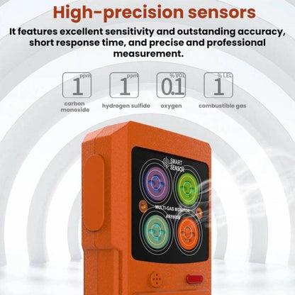 SMART SENSOR 4 In 1 Explosion-Proof Gas Concentration Detector, AR8900B