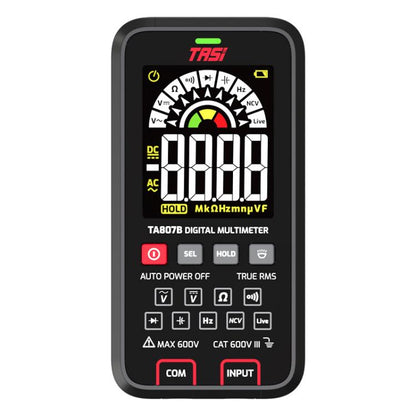 Digital Fully Automatic Smart Burn-Proof Multifunction Large-Screen Multimeter Voltage Resistance Frequency Tester, TASI TA807A, TASI TA807B With Capacitance Test