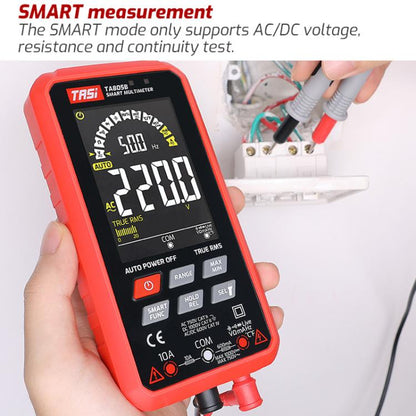 Large Screen Digital Fully Automatic Smart Multimeter, TASI TA805A Battery-powered, TASI TA805B Rechargeable