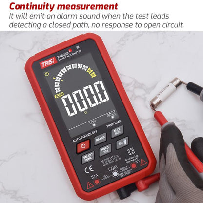 Large Screen Digital Fully Automatic Smart Multimeter, TASI TA805A Battery-powered, TASI TA805B Rechargeable