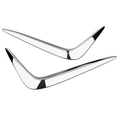 WK-902 2pcs For Toyota Corolla Cross 2025 Front Bumper Fog Light Anti-Collision Decorative Sticker