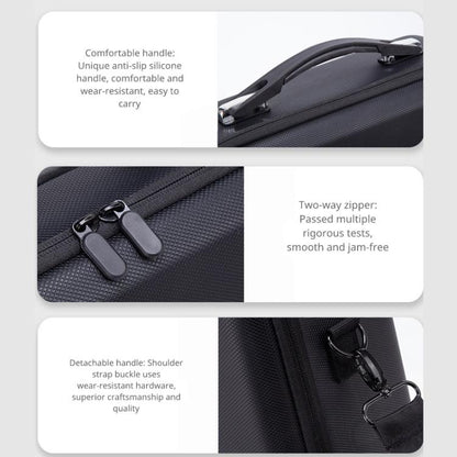 For DJI Ronin RS 5 Hard Carrying Case Gimbal Travel Protective Storage Bag Handheld Crossbody Bag