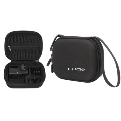 For DJI Osmo Action 6 Standard Combo Hard Carrying Case Portable Travel Storage Bag With Carabiner & Hand Strap