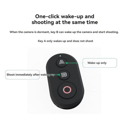 Action Camera Bluetooth Remote Control For Insta360 X5 / X4 / X3 / GO3S / Ace Pro2