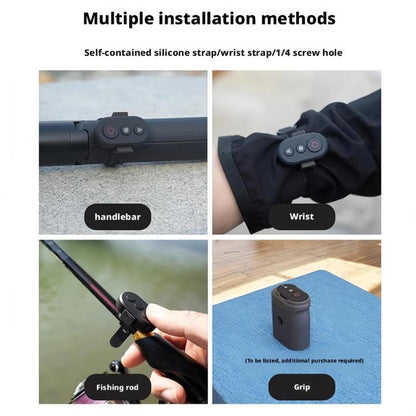 Action Camera Bluetooth Remote Control For Insta360 X5 / X4 / X3 / GO3S / Ace Pro2