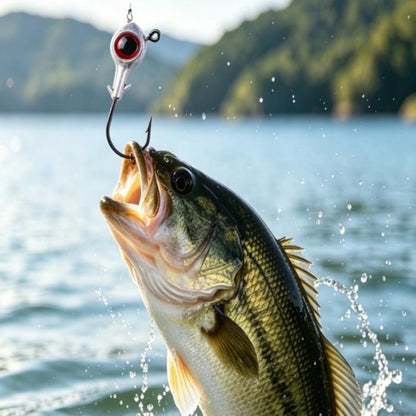 HENGJIA JI042 5pcs /Pack Jig Head Hook Saltwater Reinforced Sharp Point Fishing Hook, 2.5g, 3.5g, 5g, 7g, 10g