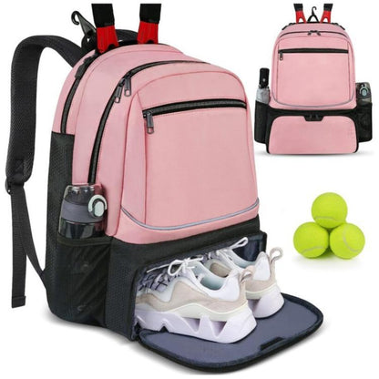 Rackets Sports Balls Large-capacity Travel Layered Bag For Shoes