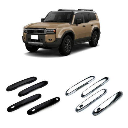 4pcs For Toyota Prado 2024 Car Door Handle Decorative Protective Cover