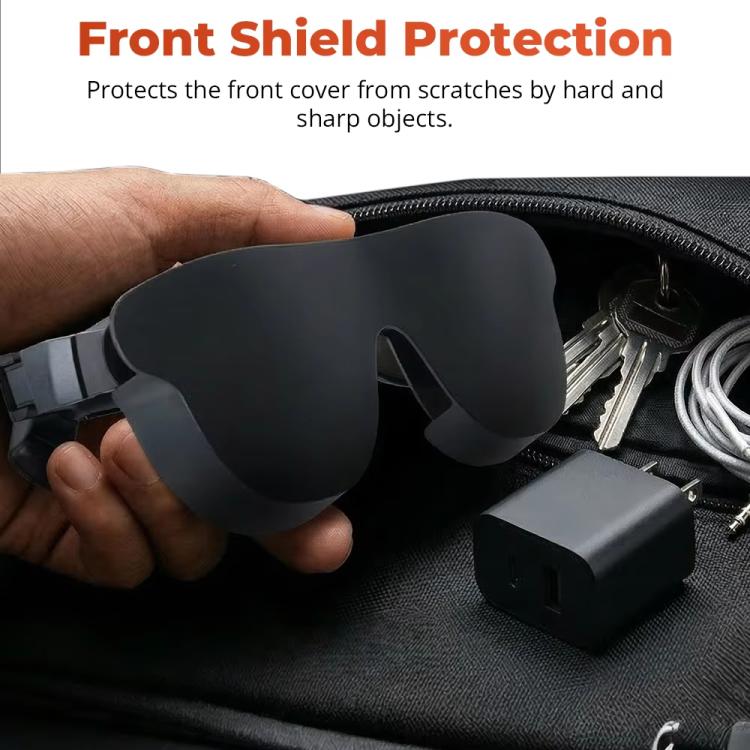Flip-up Light Shield for RayNeo Air 3s/Air 3s Pro/Air 4/Air 4 Pro Ultra-Light  AR Glasses Privacy Cover, A