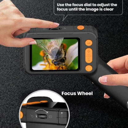 2.8 inch HD Digital Microscope Portable Electronic Repair Magnifier, HM028B