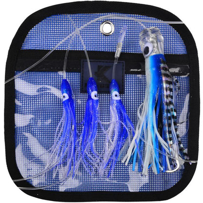 Octopus Squid Soft Lures Daisy Chain with Lead Head Trolling Lures Fishing Rig Offshore Saltwater Fishing Skirt Baits, PROBEROS  6inch, PROBEROS  9inch