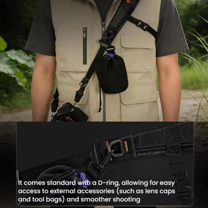 Cwatcun D275 Universal Camera Shoulder Strap Outdoor Anti-Drop Quick-Release Breathable Camera Sling, D275