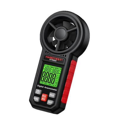 HABOTEST HT5005 Portable Digital Anemometer With Display Screen High Precision Wind Speed & Wind Temperature Tester, HT5005
