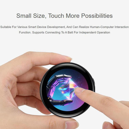 ESP32-S3 1.43 Inch AMOLED Round Touch Display Development Board Supports AI Speech Interaction And Online LLM Platforms Without Lithium Batteries, Waveshare 34384