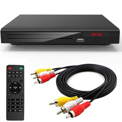 DVD Player High-Definition Mini CD Player, US Plug, EU Plug, UK Plug, AU Plug