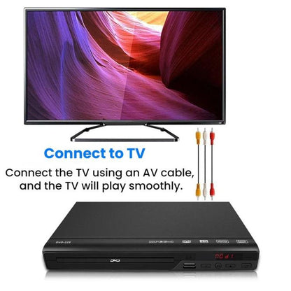 DVD Player High-Definition Mini CD Player, US Plug, EU Plug, UK Plug, AU Plug